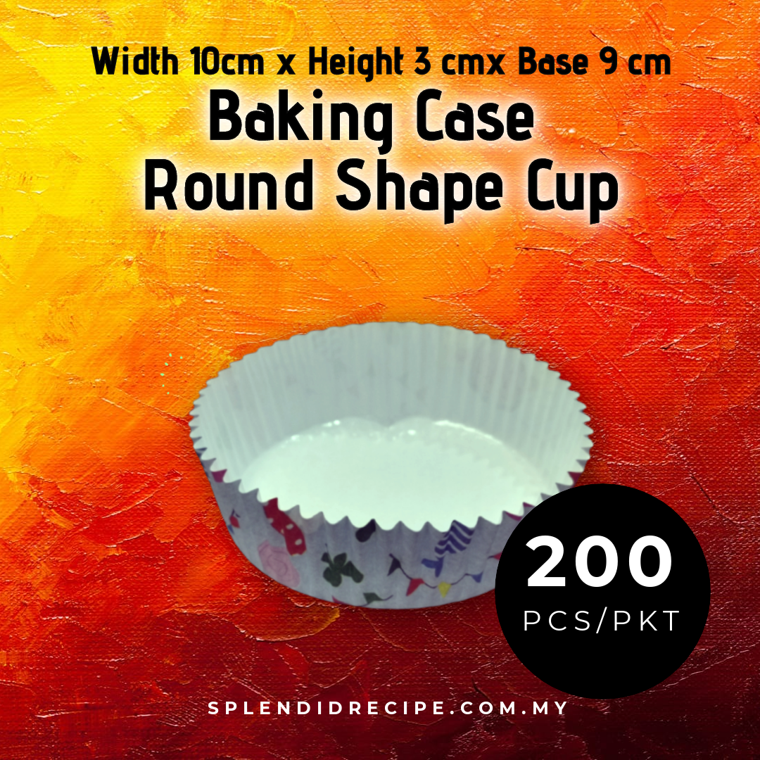Baking Case Round Shape Cup (200±pcs)