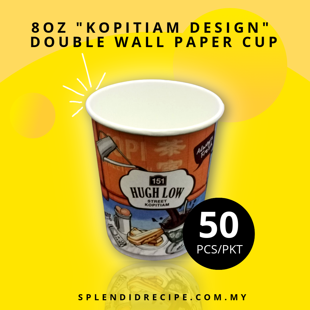 8oz Paper Hot Cup