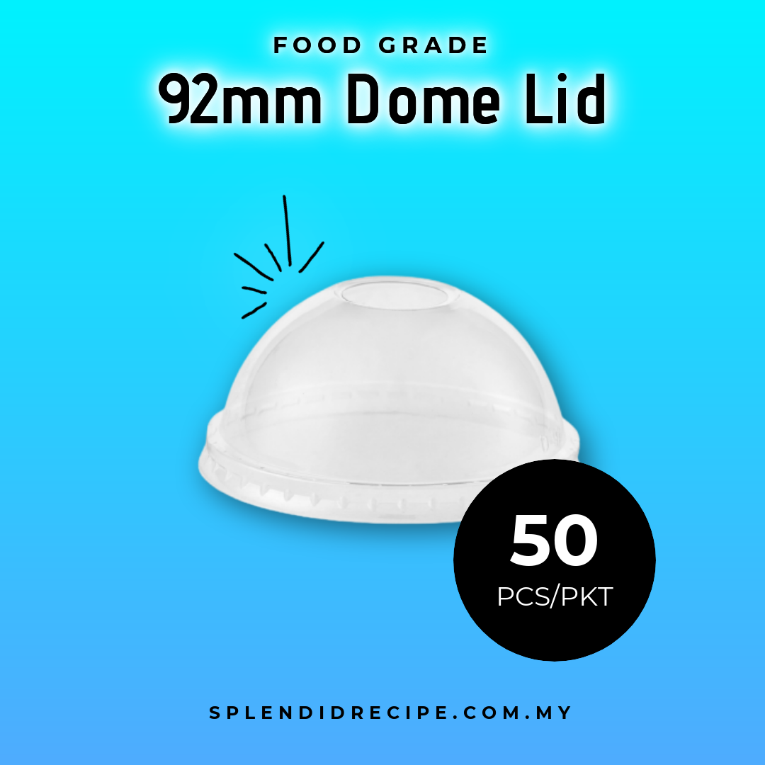 92mm PET Lid (50 pcs)