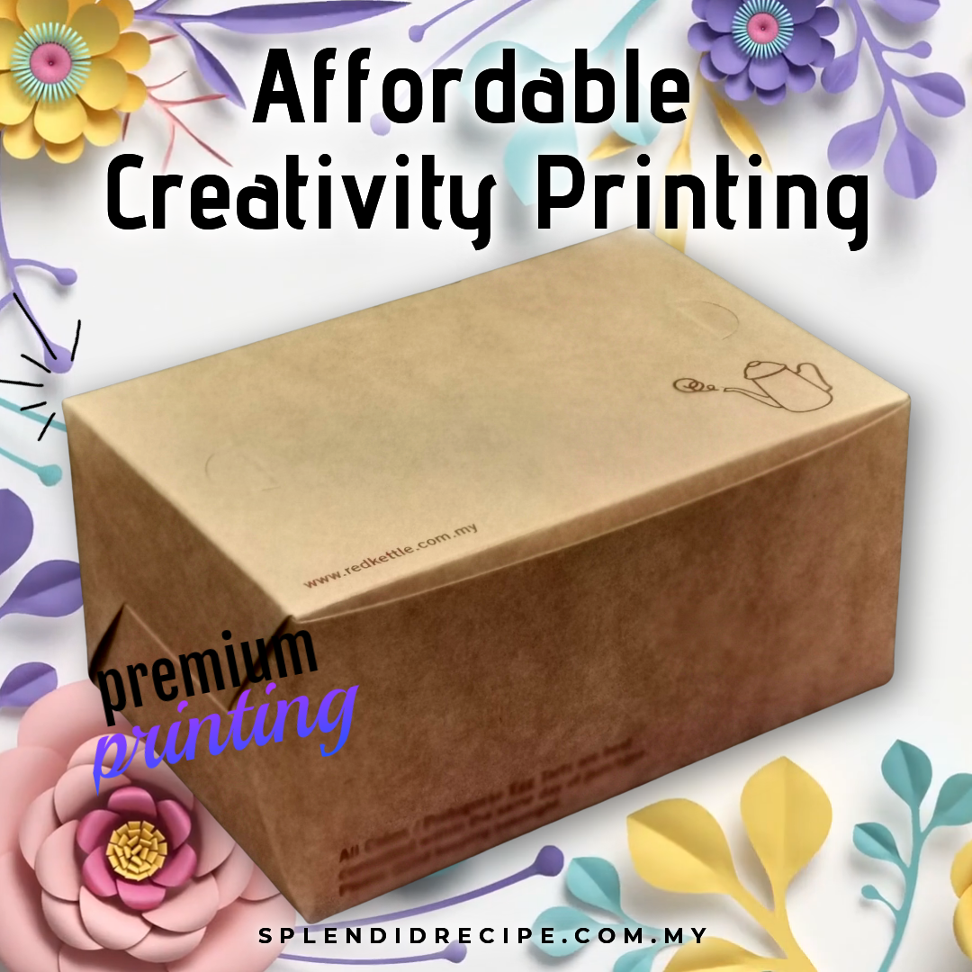 Custom Printed Self Lock Cake Boxes | Custom Design & Printing
