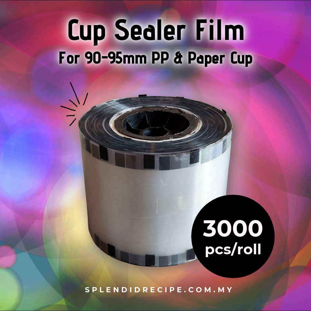 Cup Sealer Film for Paper & PP Cup (3000 pcs/roll)