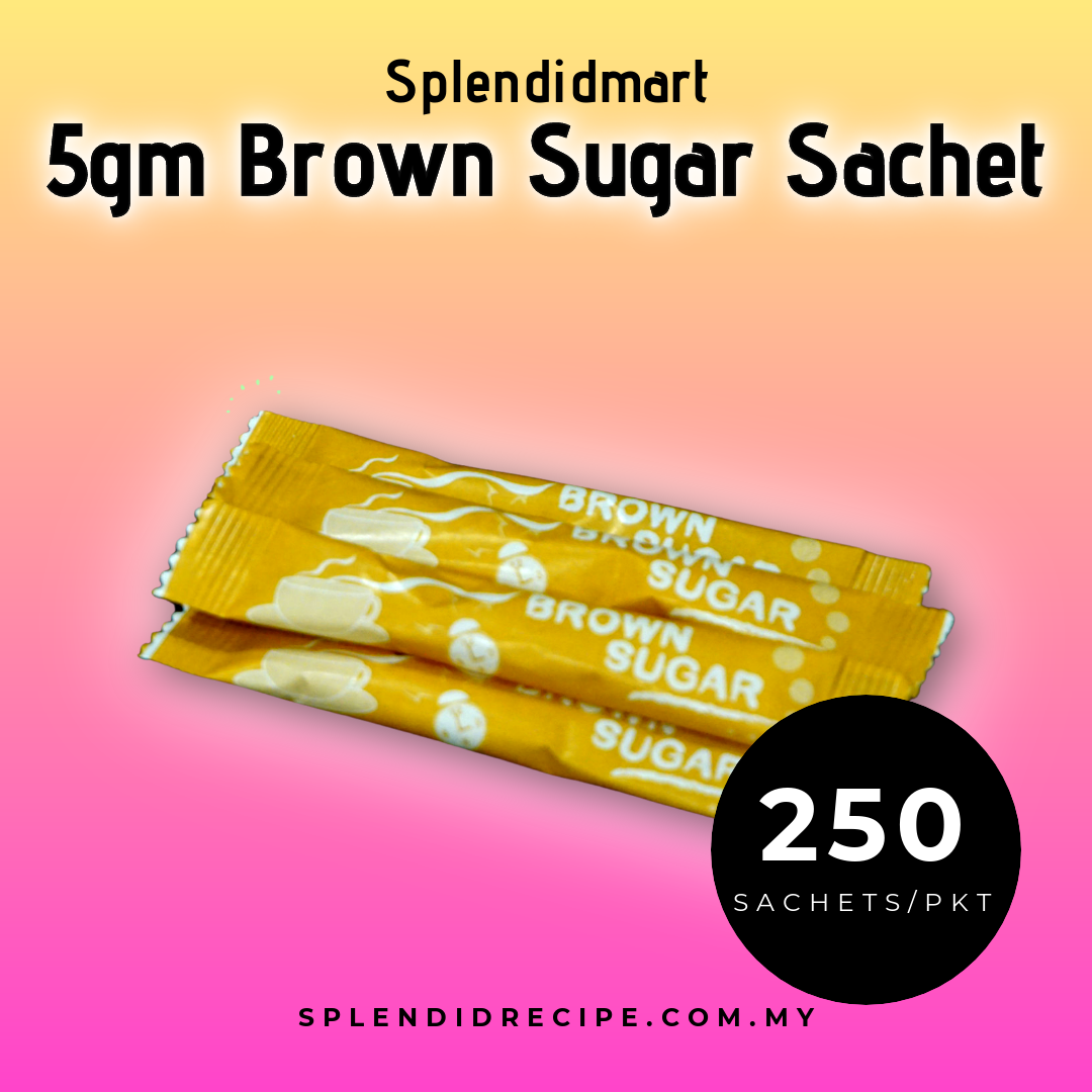 5gm Brown Sugar Sachet (250 sachets)