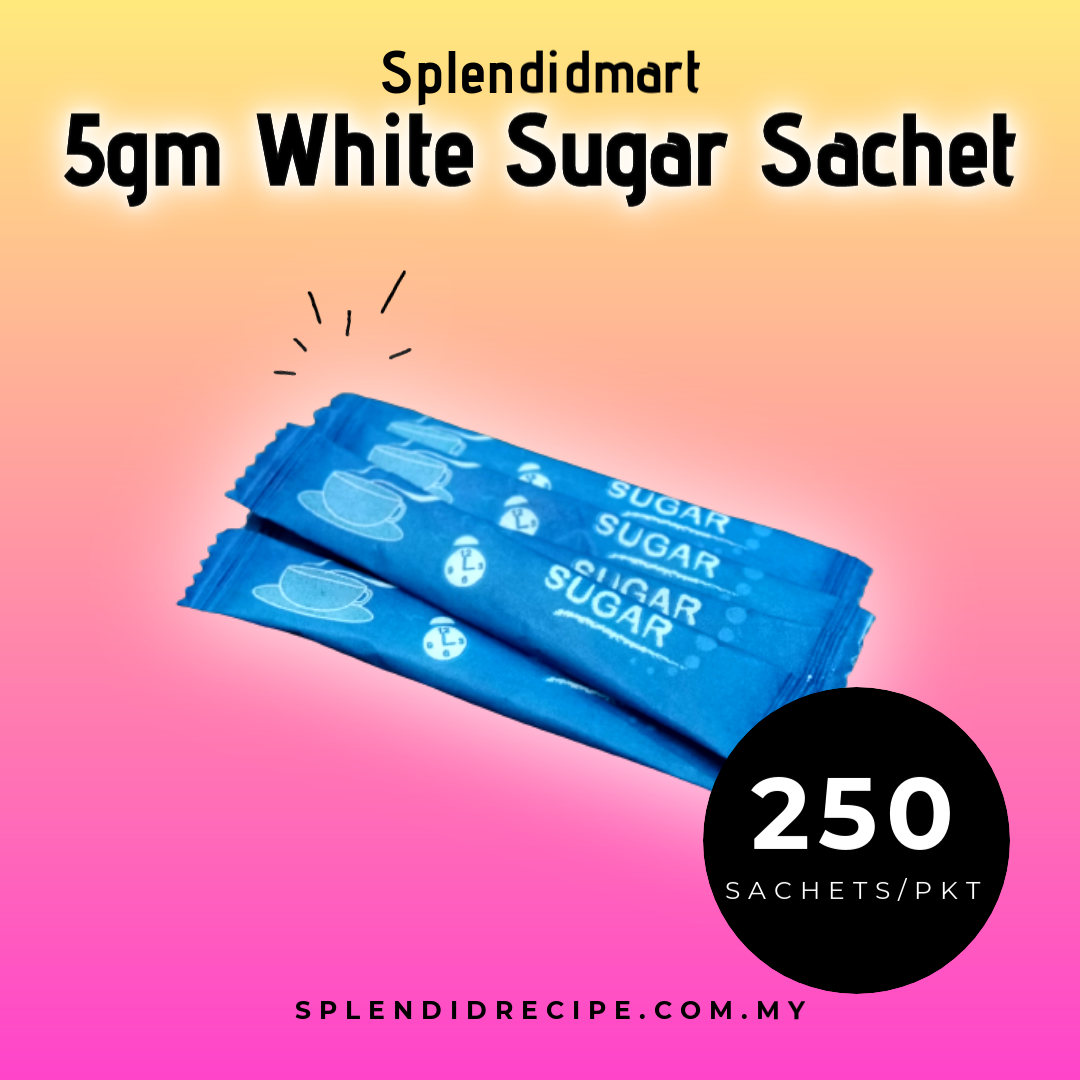 5gm White Sugar Sachet (250 sachets)