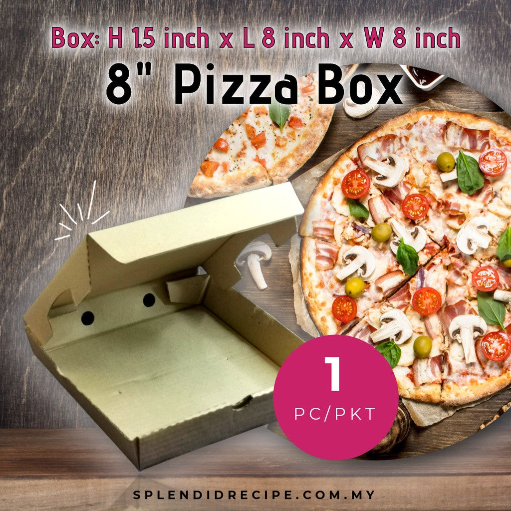 8" Pizza Box (1pc/pkt)
