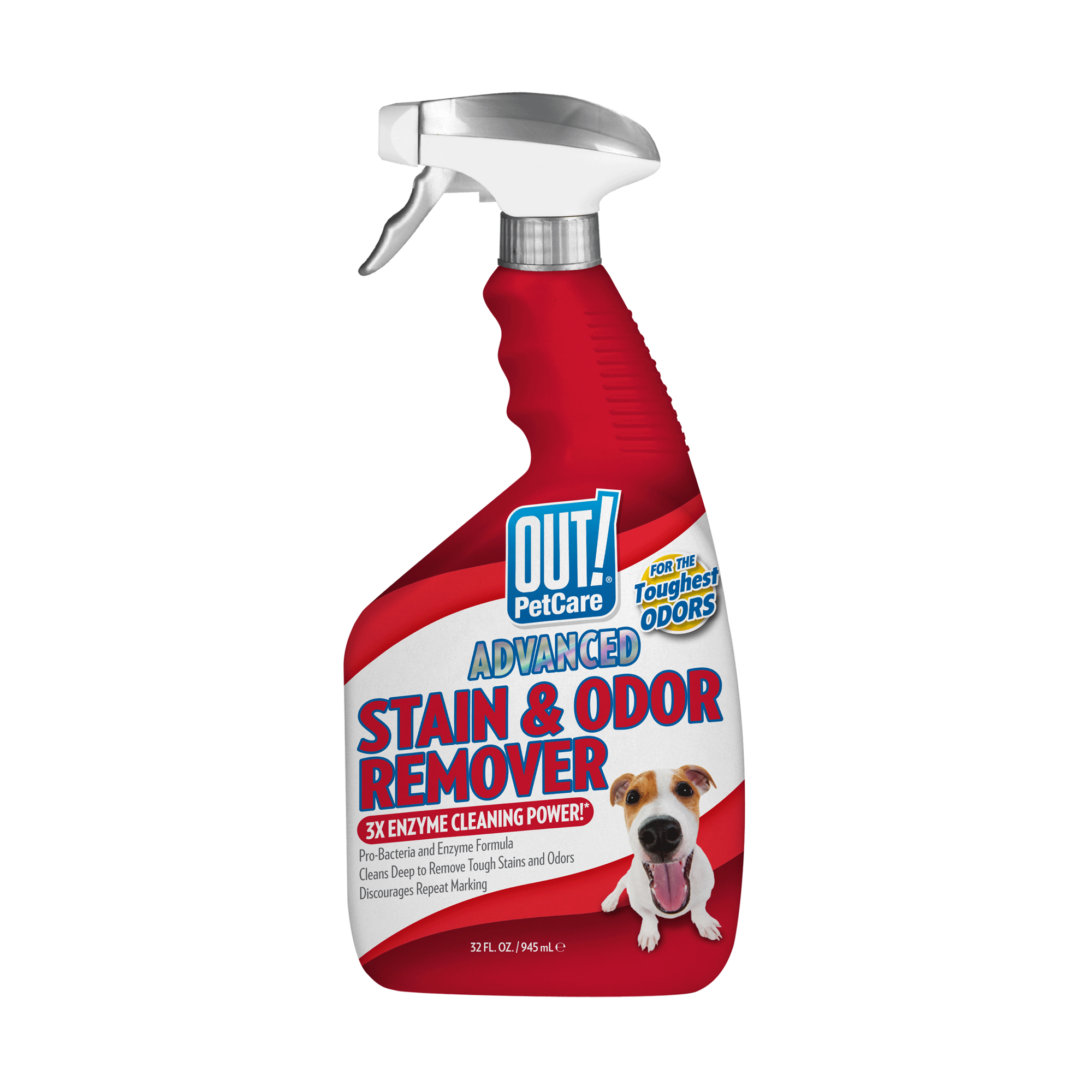 OUT! Advance Severe Stain & Odor Remover for Dogs & Cats (945ml)