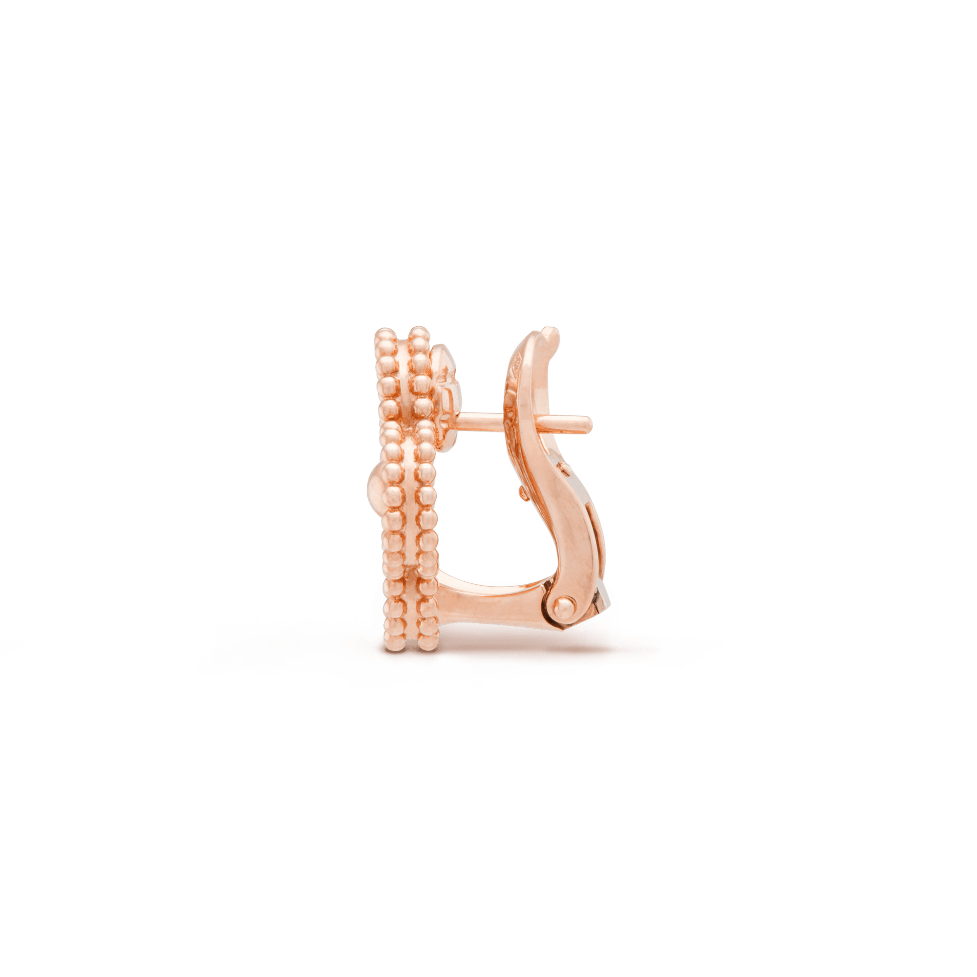 ヴィンテージ アルハンブラ イヤリング, ローズ ゴールド, ダイヤモンド:  24 石,  0.97 カラット, Profile, Jewelry Earrings