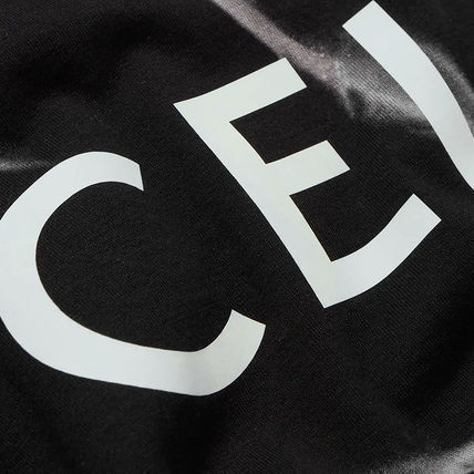 CELINE Tシャツ?カットソー 【 CELINE】セリーヌ ルーズジャージーコットンTシャツ ブラック(5)