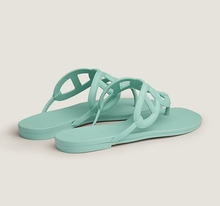 HERMES サンダルミュール 大人気 ☆HERMES☆ ラバーサンダル Egerie Sandal(4)