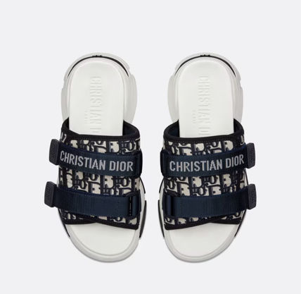 Dior サンダル・ミュール 【Dior】D-WANDERサンダル ホワイト ブラック スポーツサンダル(11)