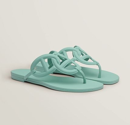 HERMES サンダルミュール 大人気 ☆HERMES☆ ラバーサンダル Egerie Sandal(2)