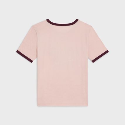 CELINE Tシャツ?カットソー すぐ届く！ 【CELINE セリーヌ】 Tシャツ ロゴ 2色展開 関税込(3)