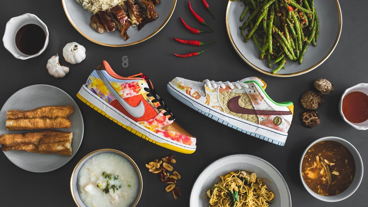 Nike SB Dunk Low Pro QS "Street Hawker": Review & On-Feet - YouTube