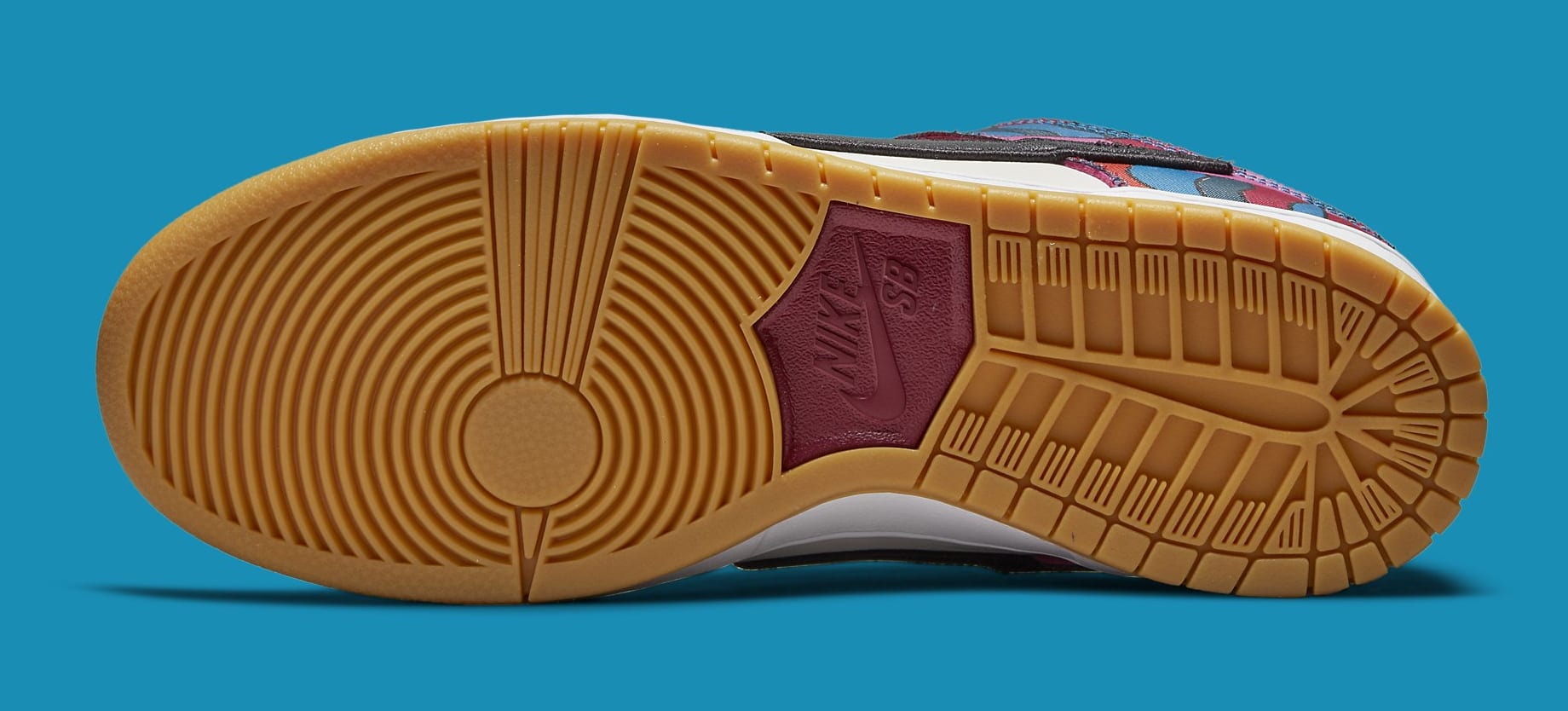 Parra x Nike SB Dunk Low DH7695-600 Outsole