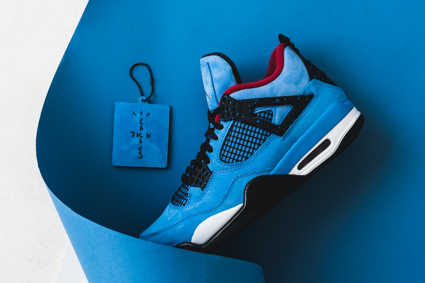 Travis Scott Air Jordan 4 cactus jack 2018 june footwear jordan brand michael jordan houston oilers la flame university blue black