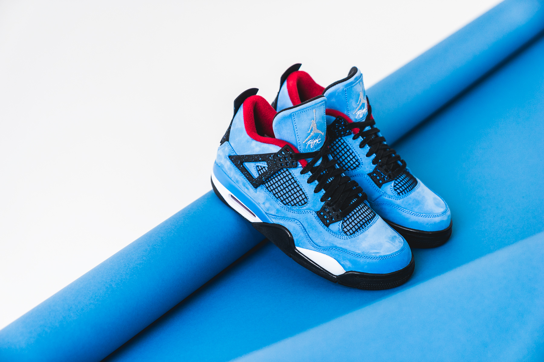 Travis Scott Air Jordan 4 cactus jack 2018 june footwear jordan brand michael jordan houston oilers la flame university blue black