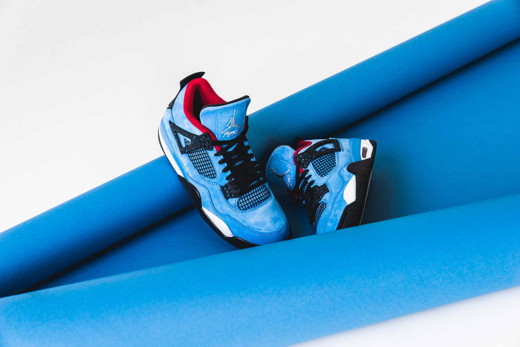 Travis Scott Air Jordan 4 cactus jack 2018 june footwear jordan brand michael jordan houston oilers la flame university blue black