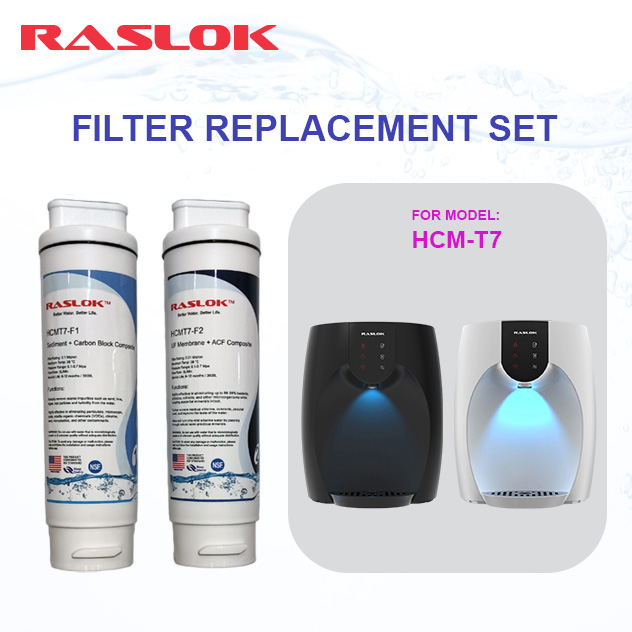 RASLOK Water Filters Replacement Set for HCM-T7
