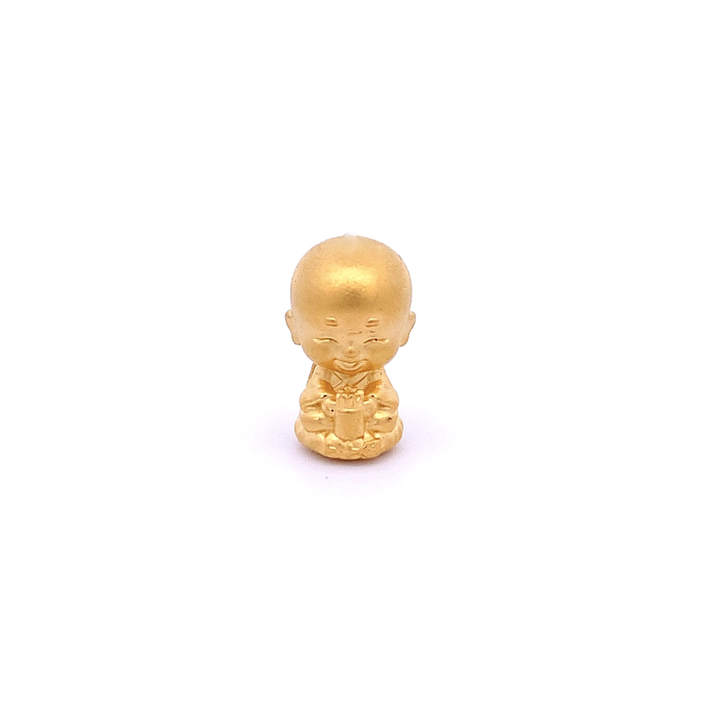 Monk Gold Charm