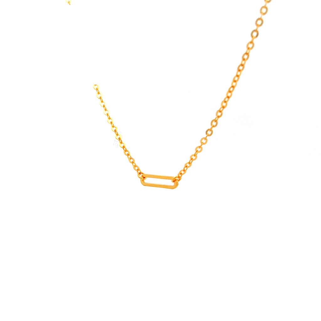 Gold Polo Necklace
