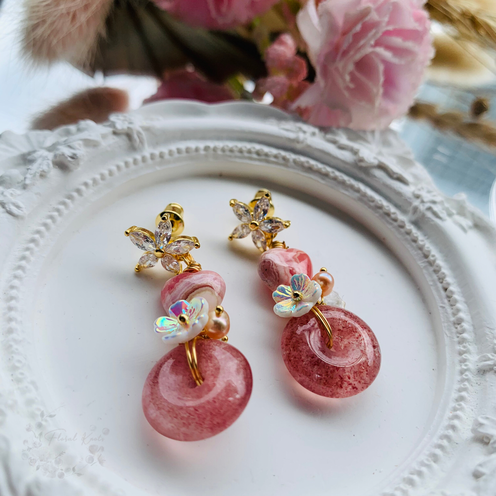 Donut earring