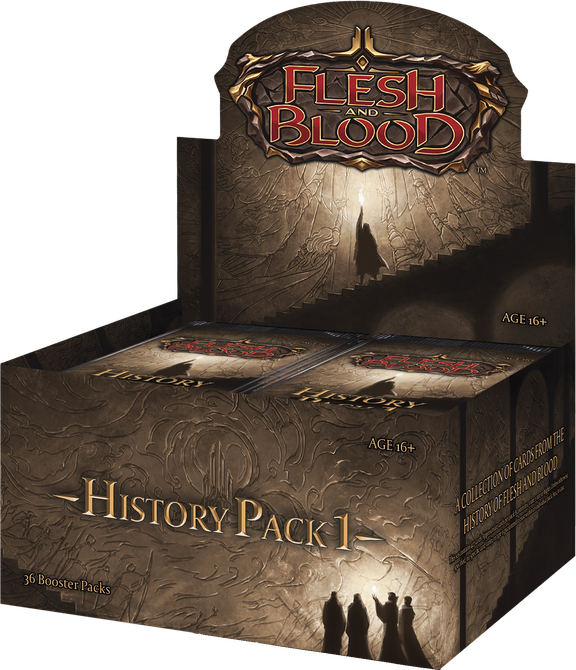 Flesh and Blood | History Pack 1 | Sealed Booster Box