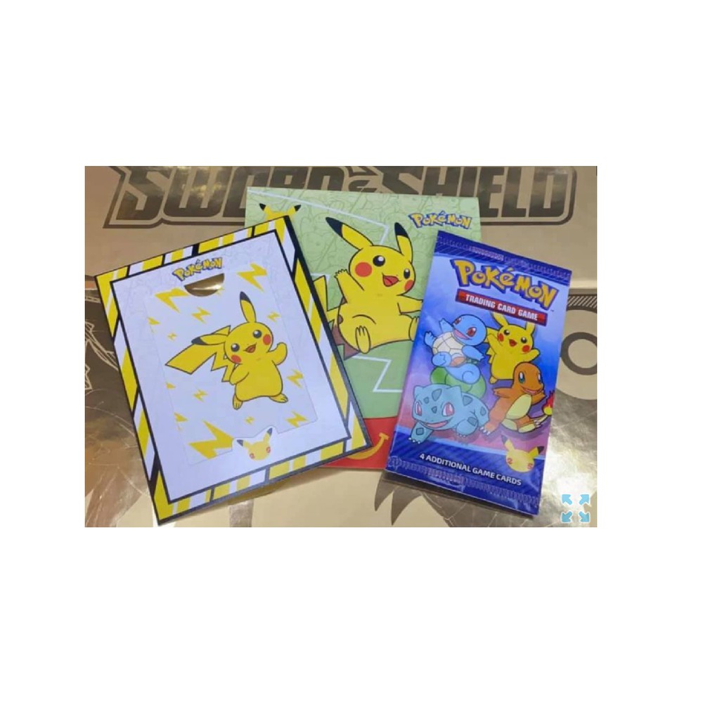 McDonald’s Pokémon 25th Anniversary Packs