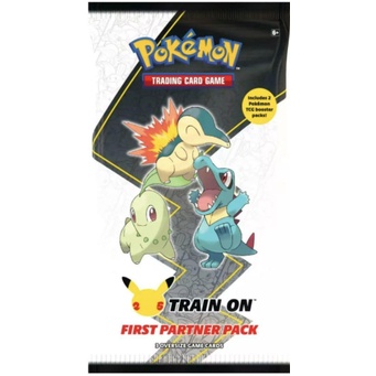 Pokemon TCG: 25th Anniversary First Partners Johto Jumbo Cards Booster Pack