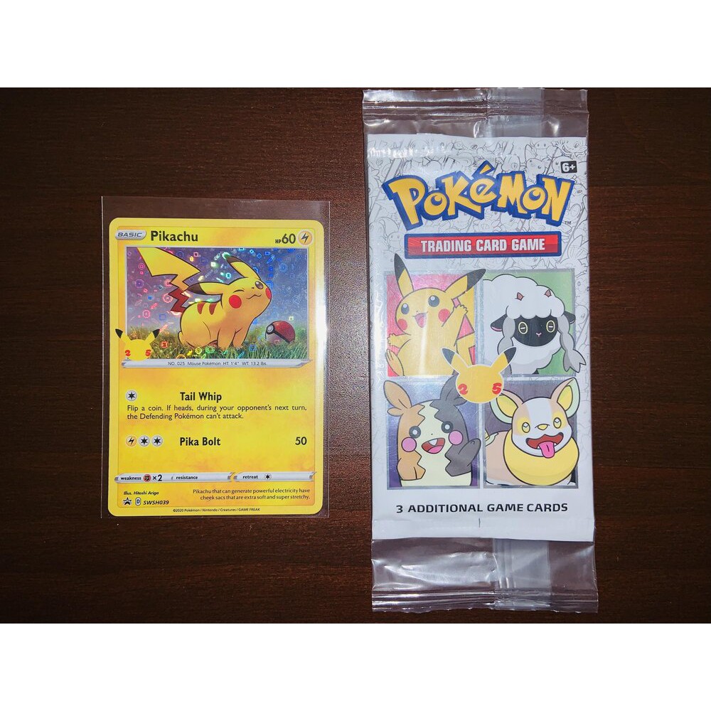 25th Anniversary General Mills Pokemon Cereal Sealed Promo Pack