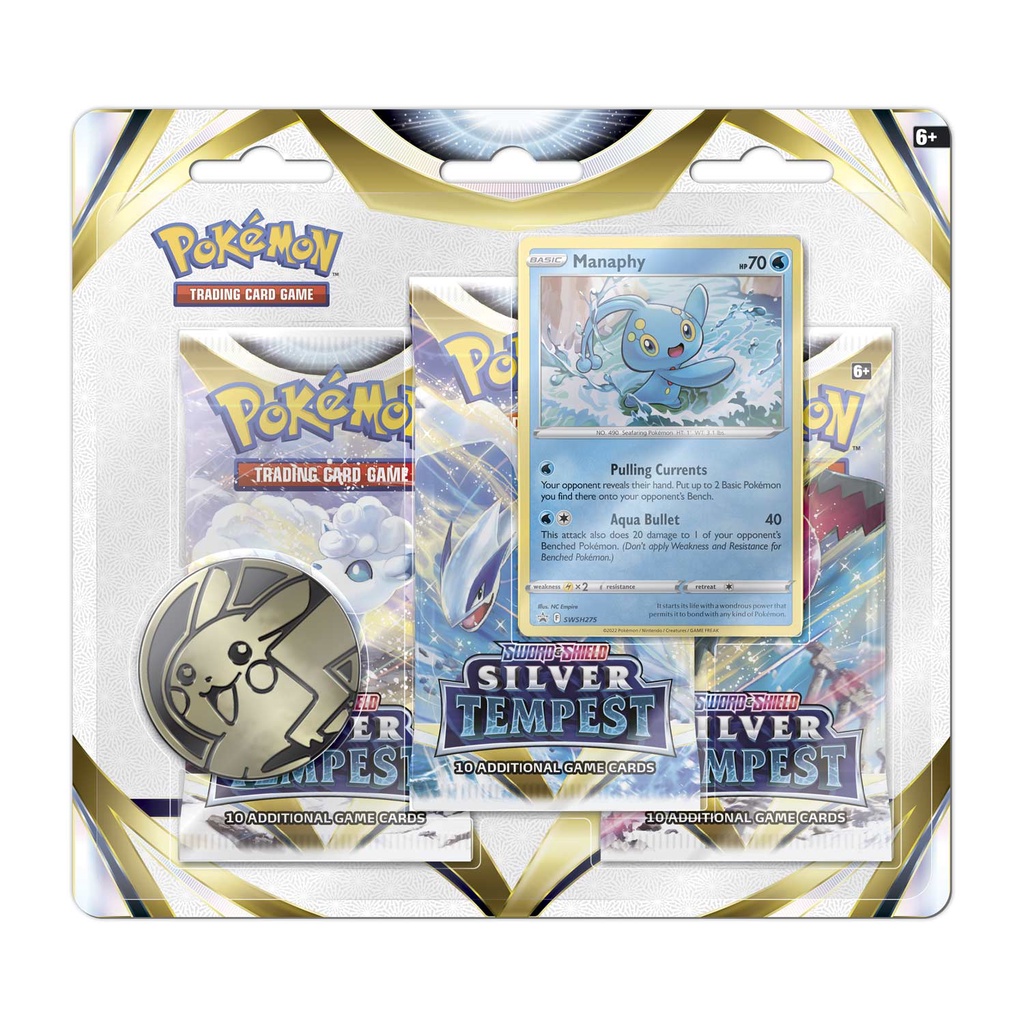 3 Pack blister (Silver tempest)