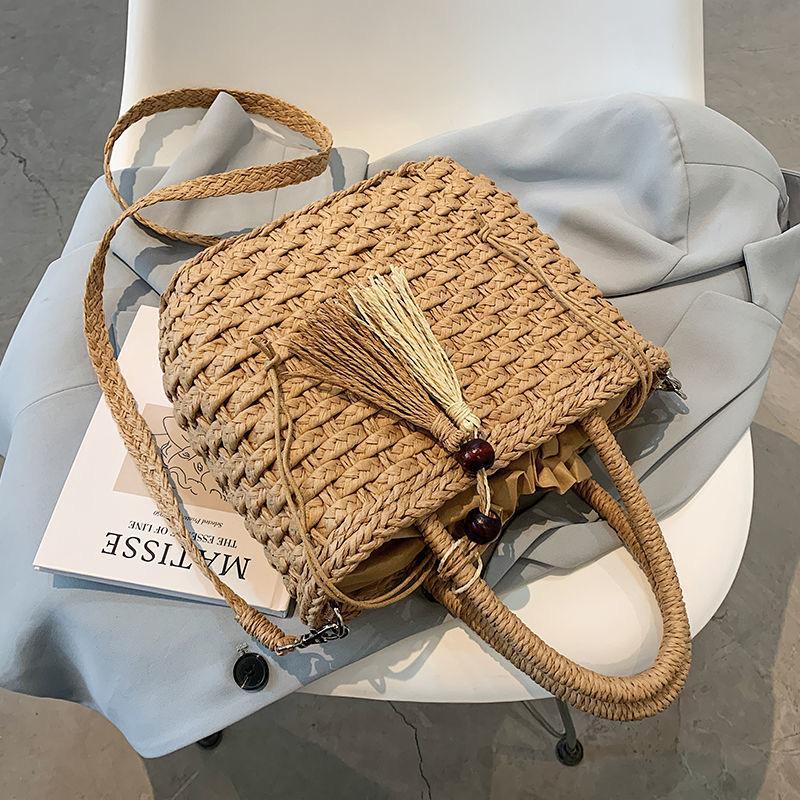 ウーブンバッグトートバッグショルダーバッグ