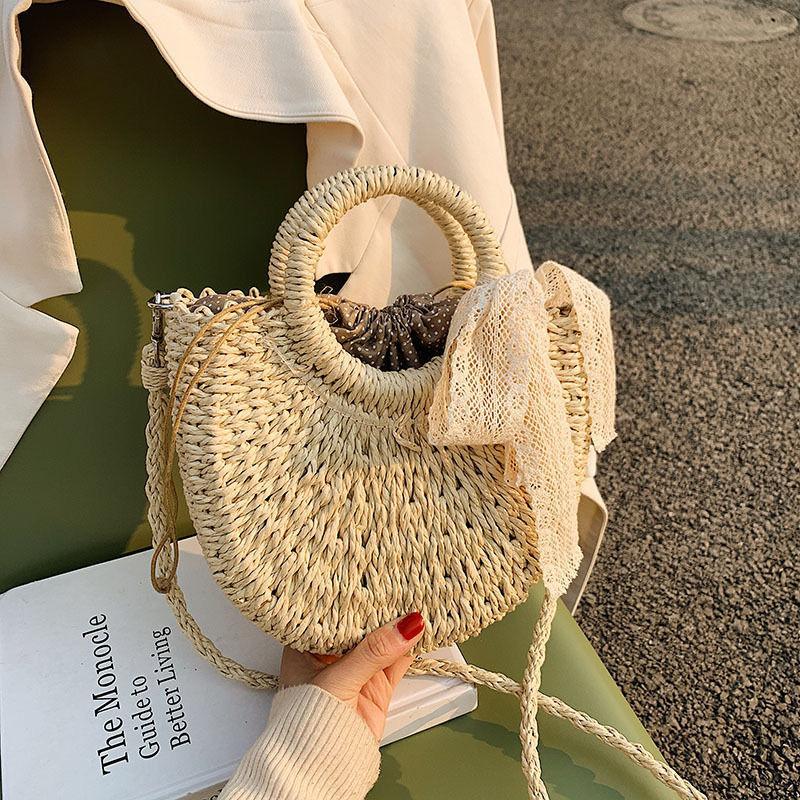 ストローバッグショルダーメッセンジャーバッグ