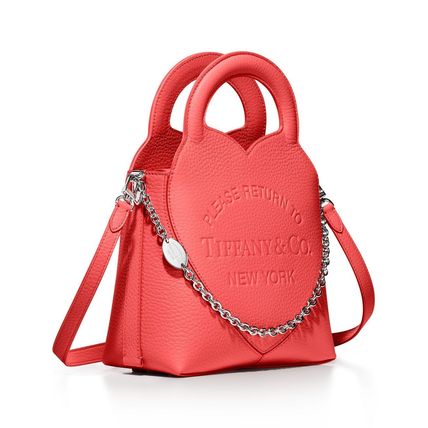 Tiffany & Co ショルダーバッグポシェット Tiffany & Co ティファニー◆ハート レザーミニショルダーバッグ(14)