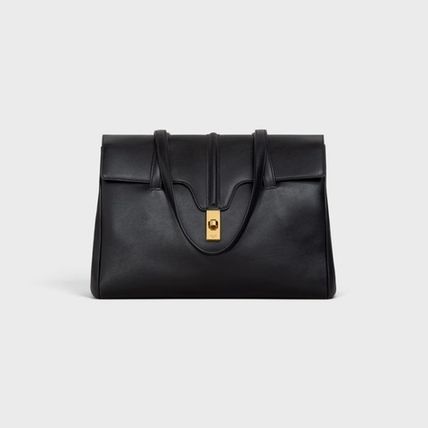 CELINE トートバッグ 関税込み◆大容量◆Medium Soft 16 Bag in Smooth Calfskin(4)
