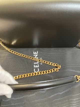 CELINE ショルダーバッグ・ポシェット 【国内即発】国内完売！セリーヌ トリオンフ チェーンウォレット(11)