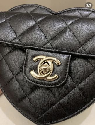 CHANEL ショルダーバッグ・ポシェット CHANEL　ハート　クラッチバック(5)