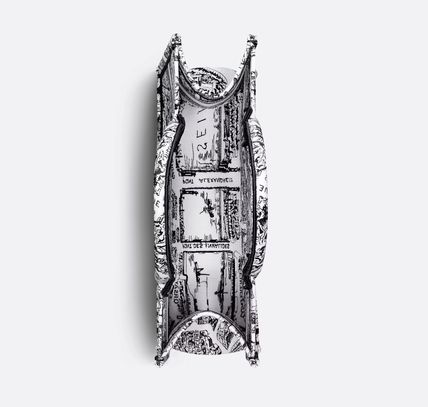 Dior トートバッグ 新作!即発!DIOR ブックトート ミディアムバッグ Plan de Paris(5)