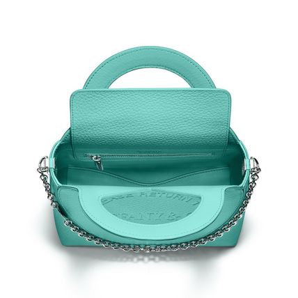 Tiffany & Co ショルダーバッグポシェット Tiffany & Co ティファニー◆ハート レザーミニショルダーバッグ(5)
