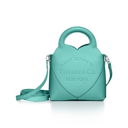 Tiffany & Co ショルダーバッグポシェット Tiffany & Co ティファニー◆ハート レザーミニショルダーバッグ(6)