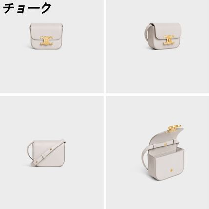 CELINE ショルダーバッグ・ポシェット ★大人気★国内買付【CELINE】ミニ トリオンフ ショルダーバッグ(6)
