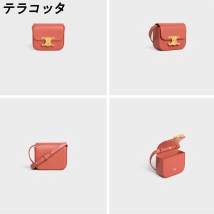 CELINE ショルダーバッグ・ポシェット ★大人気★国内買付【CELINE】ミニ トリオンフ ショルダーバッグ(12)