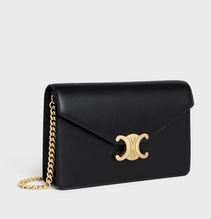 CELINE ショルダーバッグ・ポシェット 【国内即発】国内完売！セリーヌ トリオンフ チェーンウォレット(3)
