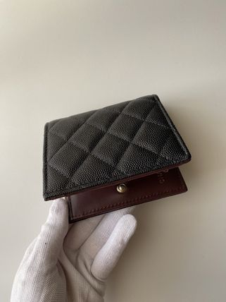 CHANEL 折りたたみ財布 CHANEL　スモール ウォレット　二つ折り　23p(8)