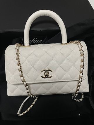 CHANEL ショルダーバッグ・ポシェット 【超入手困難☆在庫確保済！】CHANEL ココハンドル 24cm バッグ(2)