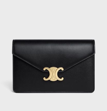 CELINE ショルダーバッグ・ポシェット 【国内即発】国内完売！セリーヌ トリオンフ チェーンウォレット(2)