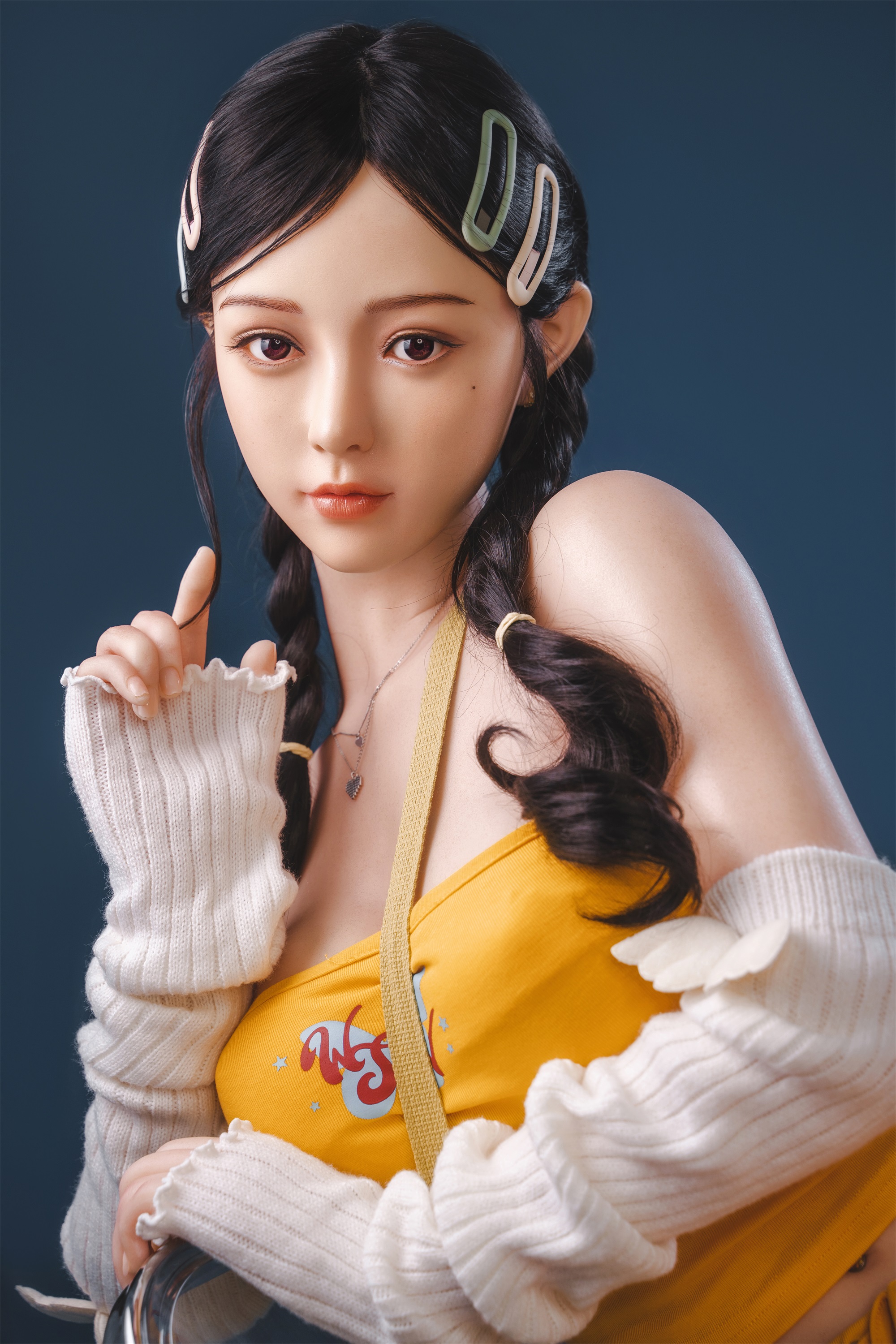 [Copy]Sanmudoll 真奈 138cm Bカップ ノーマル肌 フルシリコン ラブドール