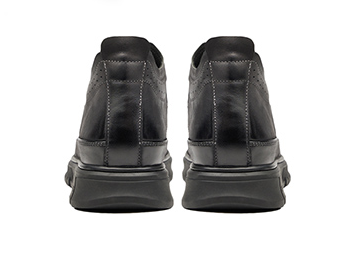 GIRAFFE x GOG Height Increasing Shoes Leather Casual Shoes Lace-up 6.5