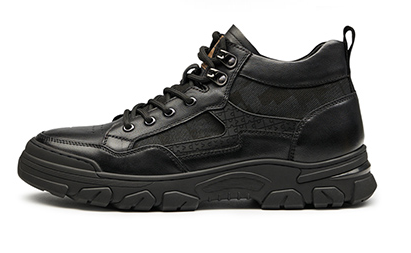 GIRAFFE x GOG Height Increasing Shoes Leather Casual Shoes Lace-up 6.5