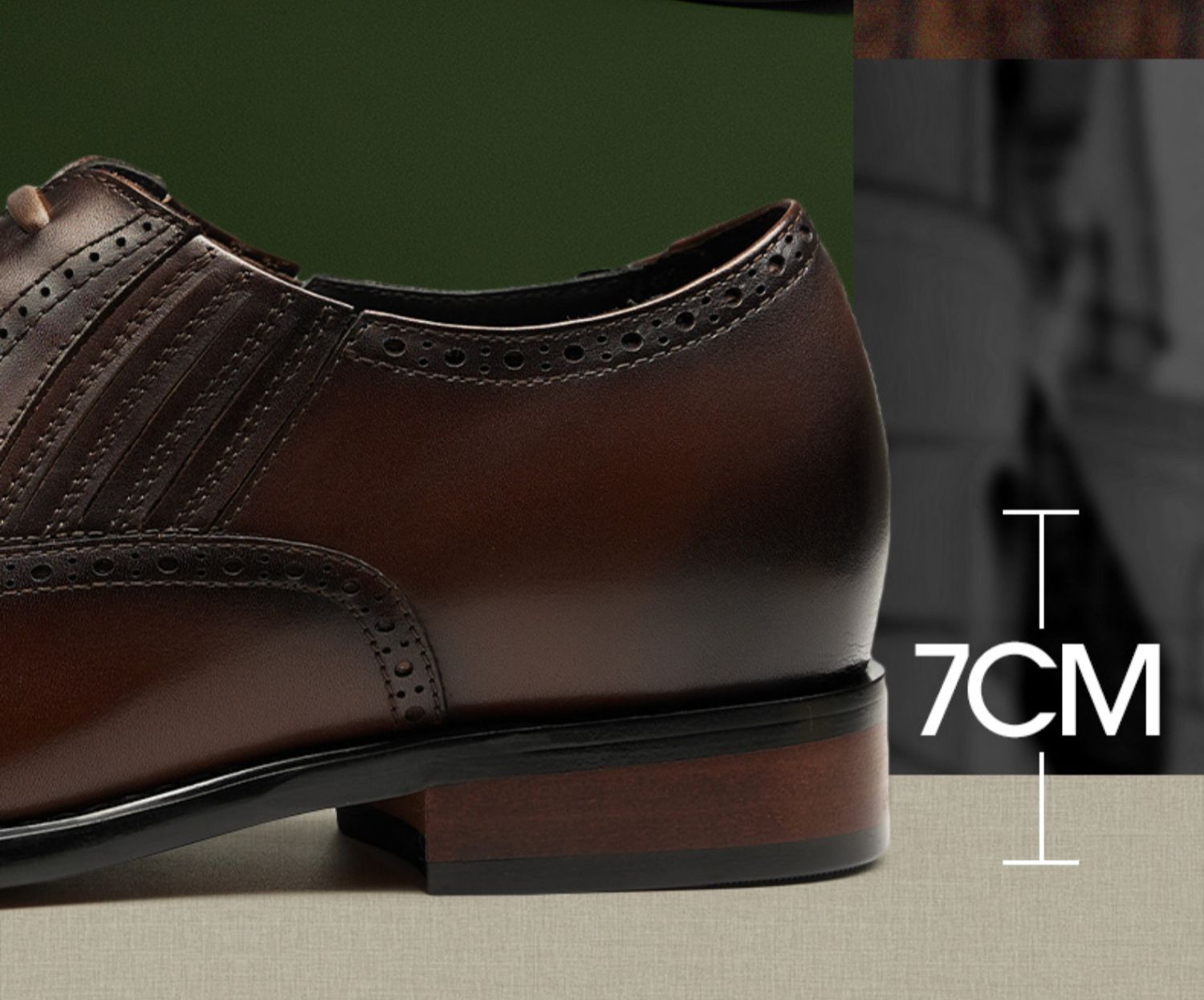 GIRAFFE x GOG Height Increasing Shoes Formal Dress Wedding ds Lace-up 