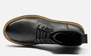 GIRAFFE x GOG Height Increasing Shoes Calf Leather Boots Shoes Lace-up 7cm