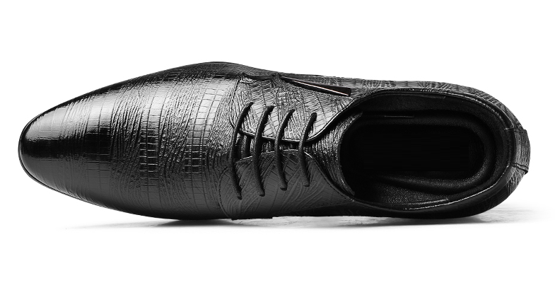 GIRAFFE x GOG Height Increasing Shoes Formal Dress Wedding Oxfords Lace-up 7cm